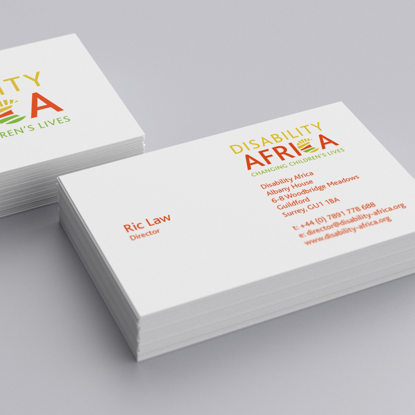 DA business card